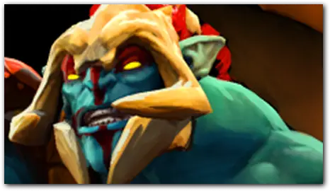 Portret Huscara jako wojownika z plemiennymi elementami.